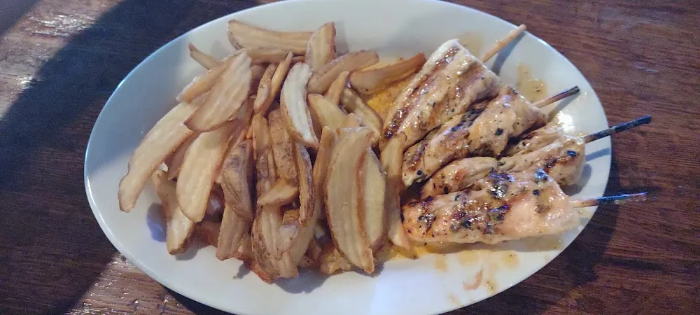 Chargrilled Chicken Feathers